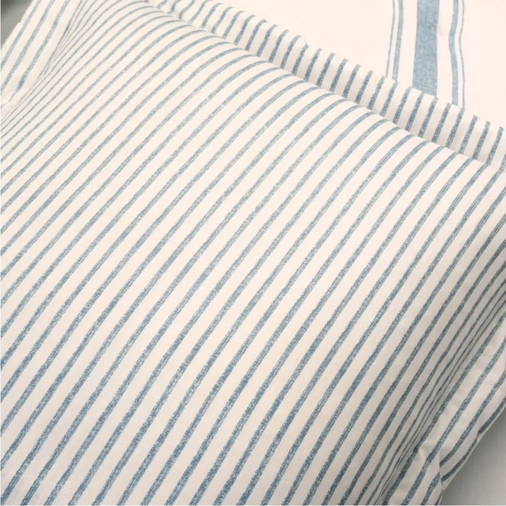 Lush Decor King Farmhouse comforter Set, Blue/White